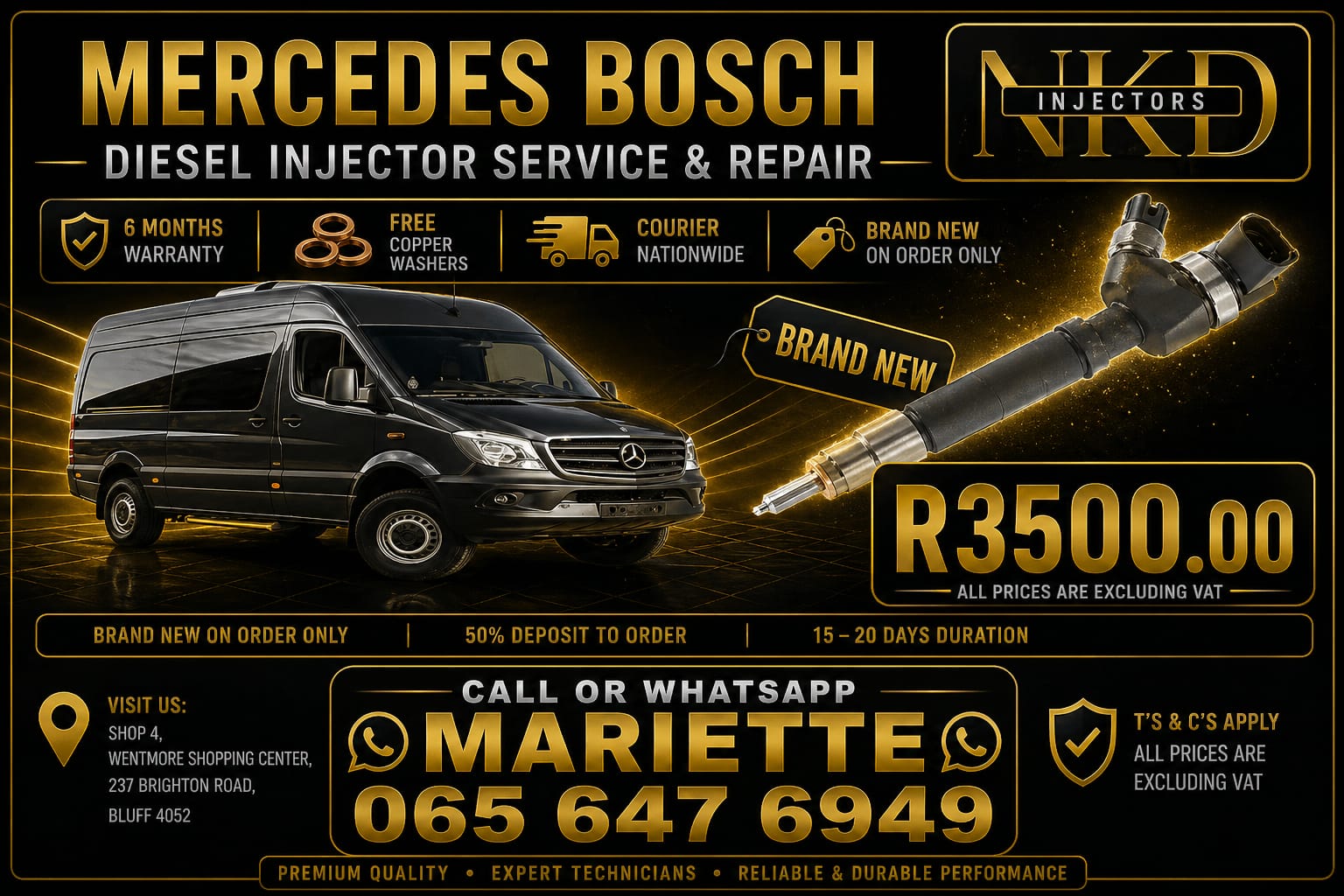 16 to 20 days waiting period on new Mercedes Bosch - Private Seller 16 to 20 days waiting period on new Mercedes Bosch - Private Seller