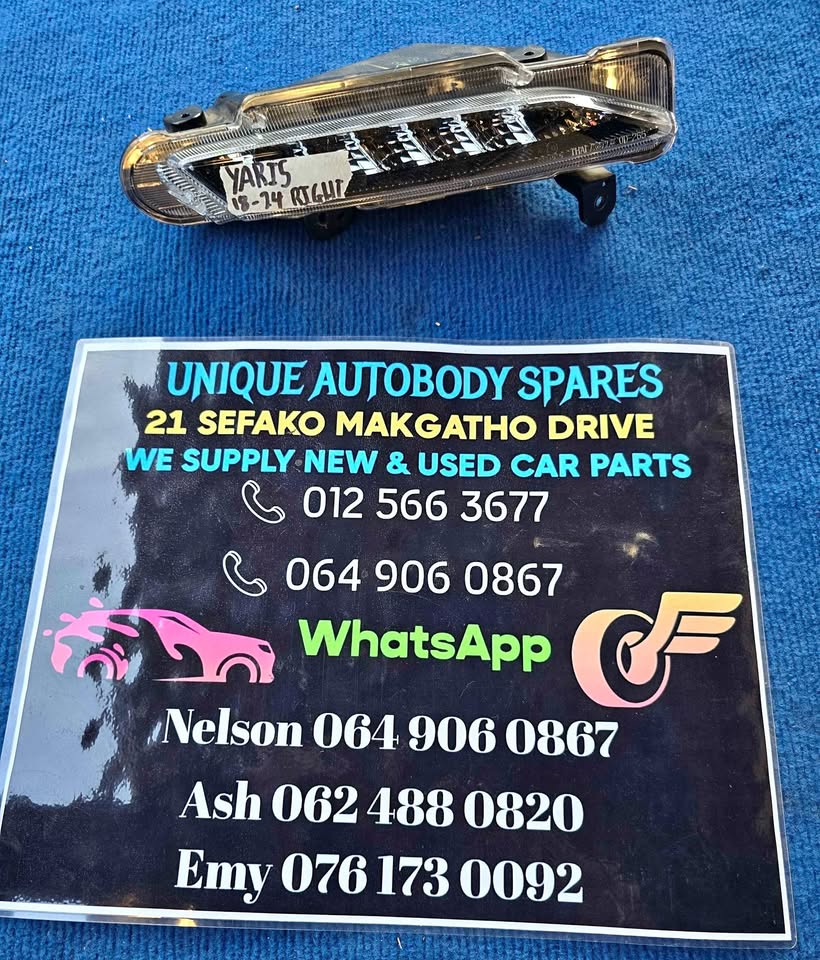 Toyota Yaris DRL Fog Light Right - Private Seller Toyota Yaris DRL Fog Light Right - Private Seller