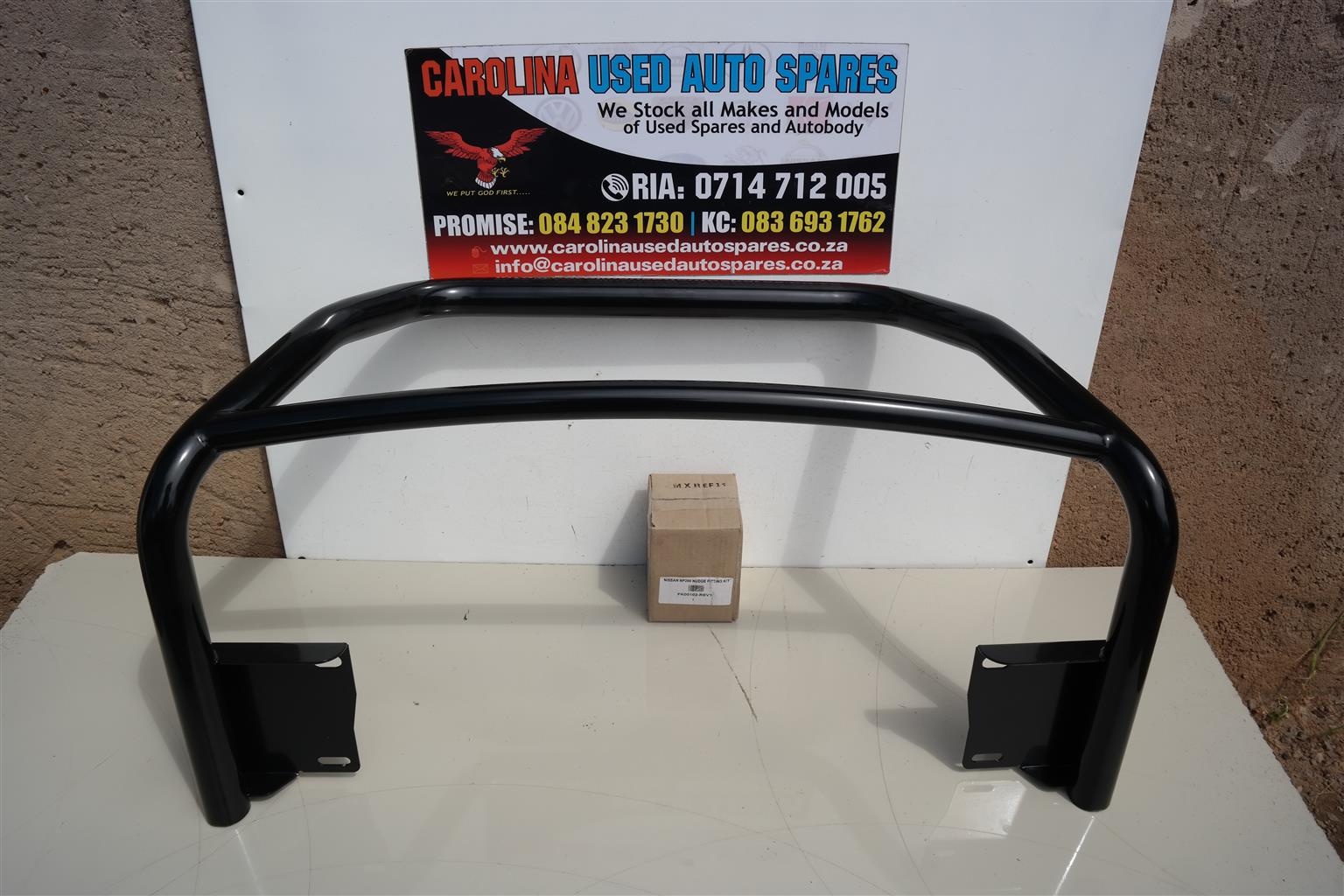 Nissan NP200 nudge bar with moulding bars - Private Seller Nissan NP200 nudge bar with moulding bars - Private Seller