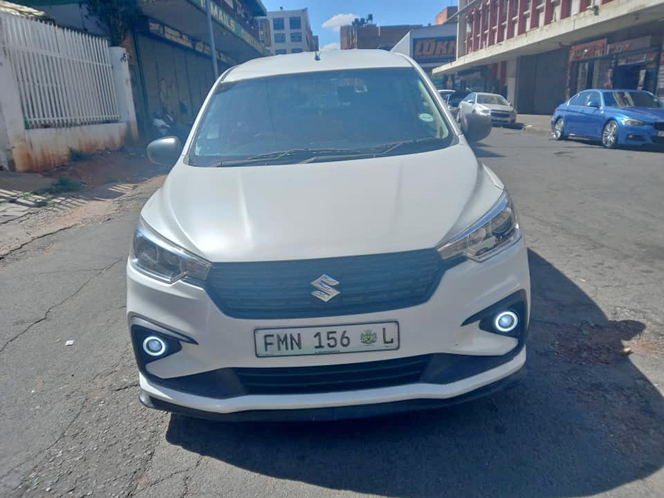 2020 SUZUKI ETIGA 1.5 PETROL, MANUAL TRANSMISSION,  WHITE COLOUR, MILEAGE 65000KM