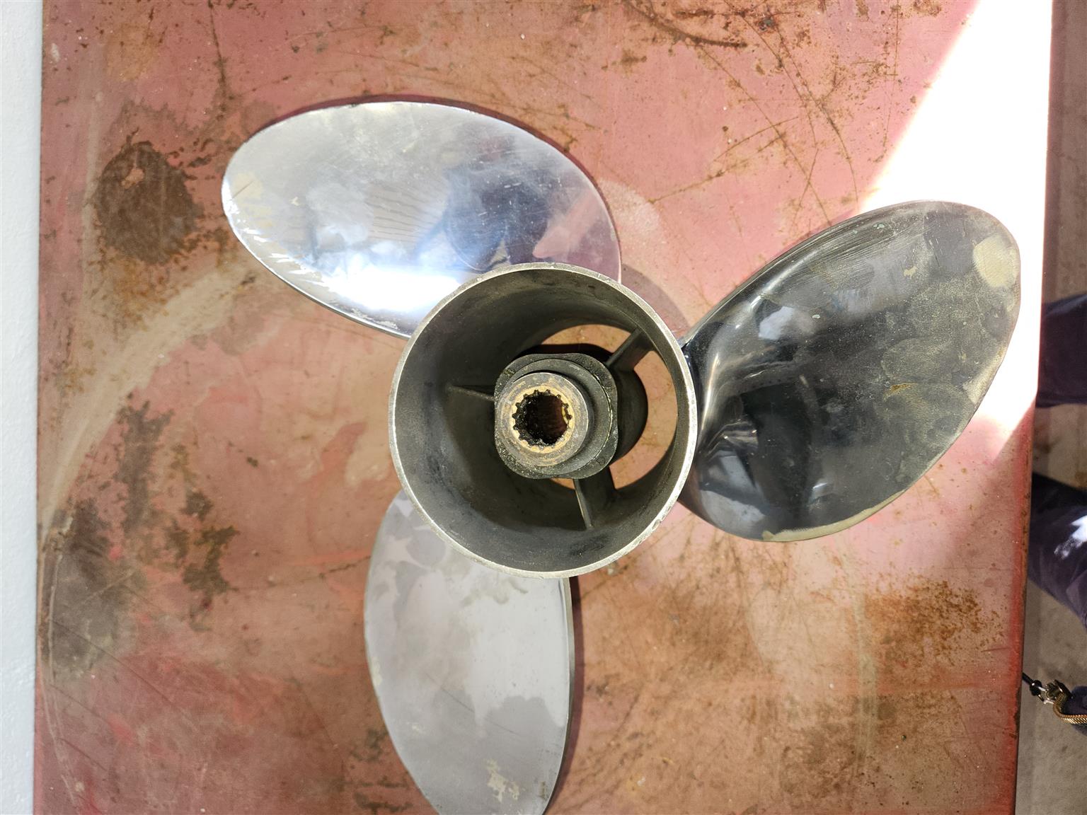 17 Pitch Viper Stainless Steel Prop for Sale