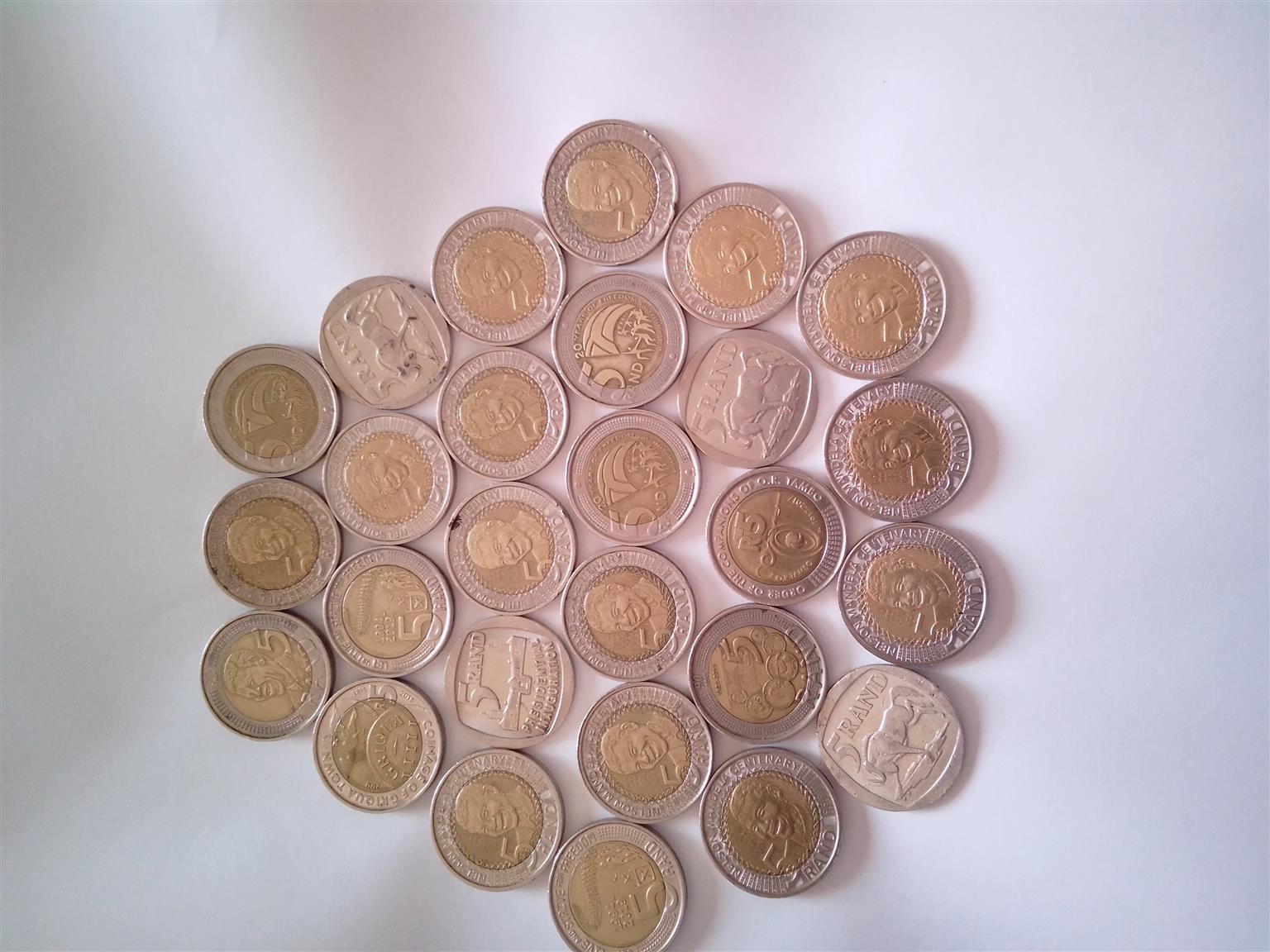 Mandela coins and other