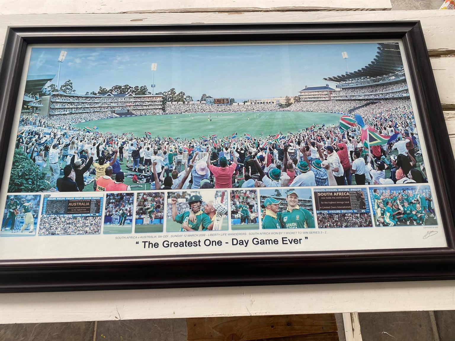 The Greatest One - Day Game Ever Photo Frame | Junk Mail