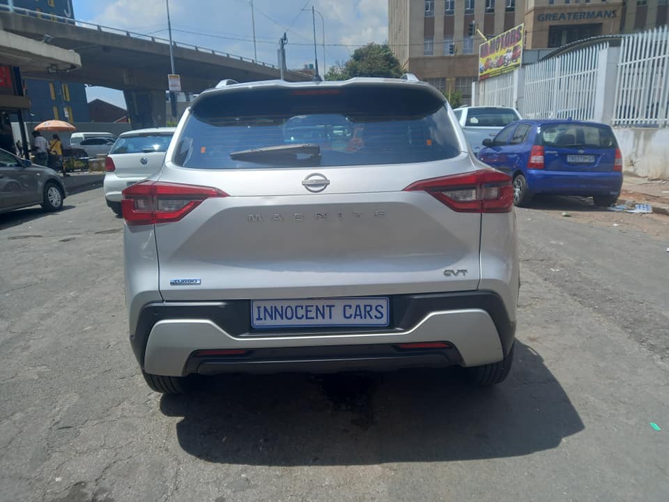 2020 NISSAN MAGNITE 1.0CVT TURBO PETROL, AUTOMATIC, SILVER COLOUR, MILEAGE 25000KM