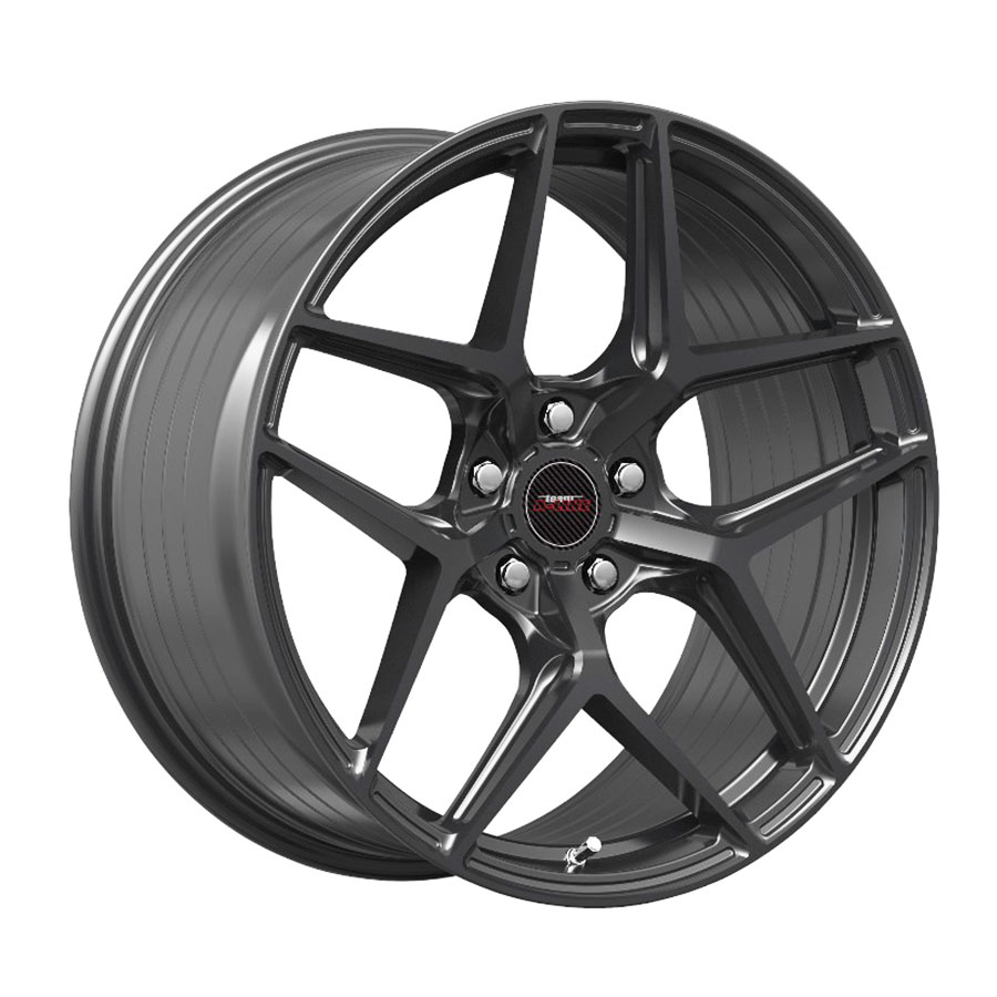 20″ A-Line Monaco 5/112 Velvet Black Flow Form Alloy Wheels