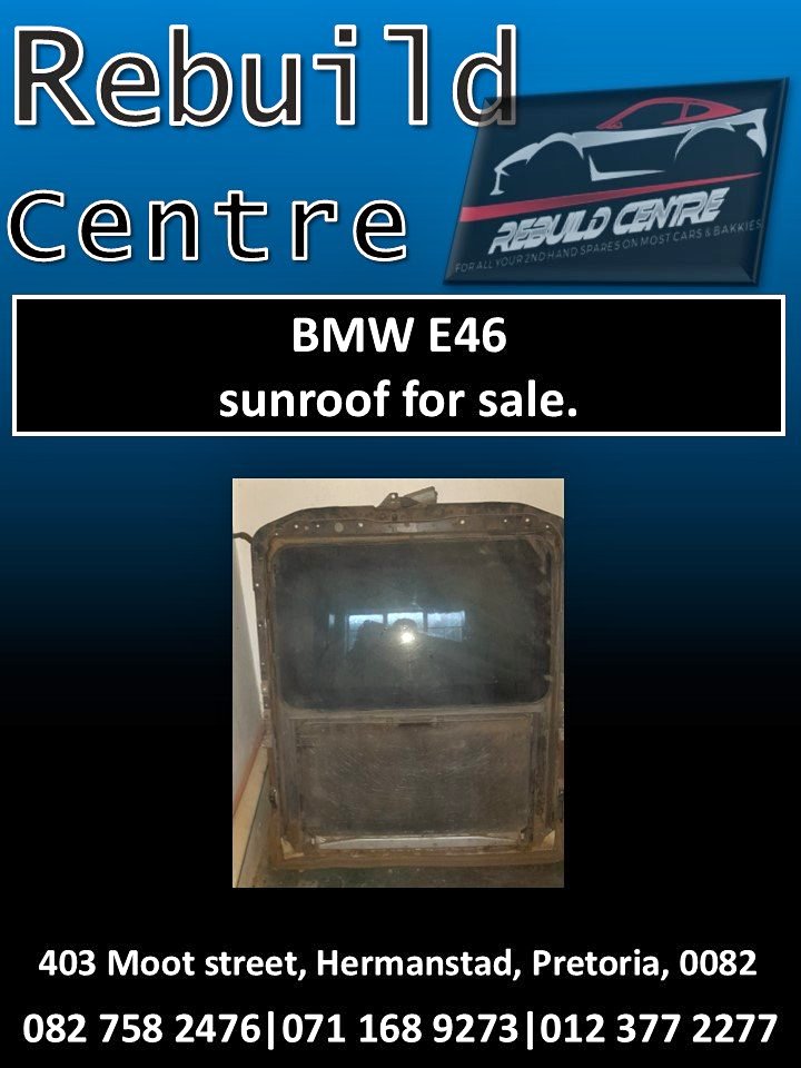 BMW E46 sunroof for sale. - Private Seller BMW E46 sunroof for sale. - Private Seller