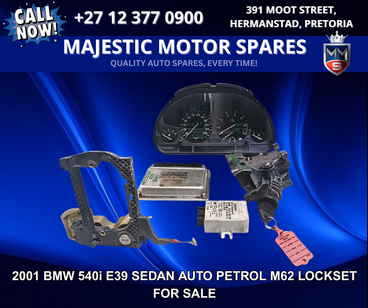 2001 BMW 540i E39 Sedan Auto Petrol M62 Lockset for Sale – Used - Private Seller 2001 BMW 540i E39 Sedan Auto Petrol M62 Lockset for Sale – Used - Private Seller