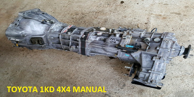 TOYOTA 1KD 4X4 MANUAL GEARBOX FOR SALE