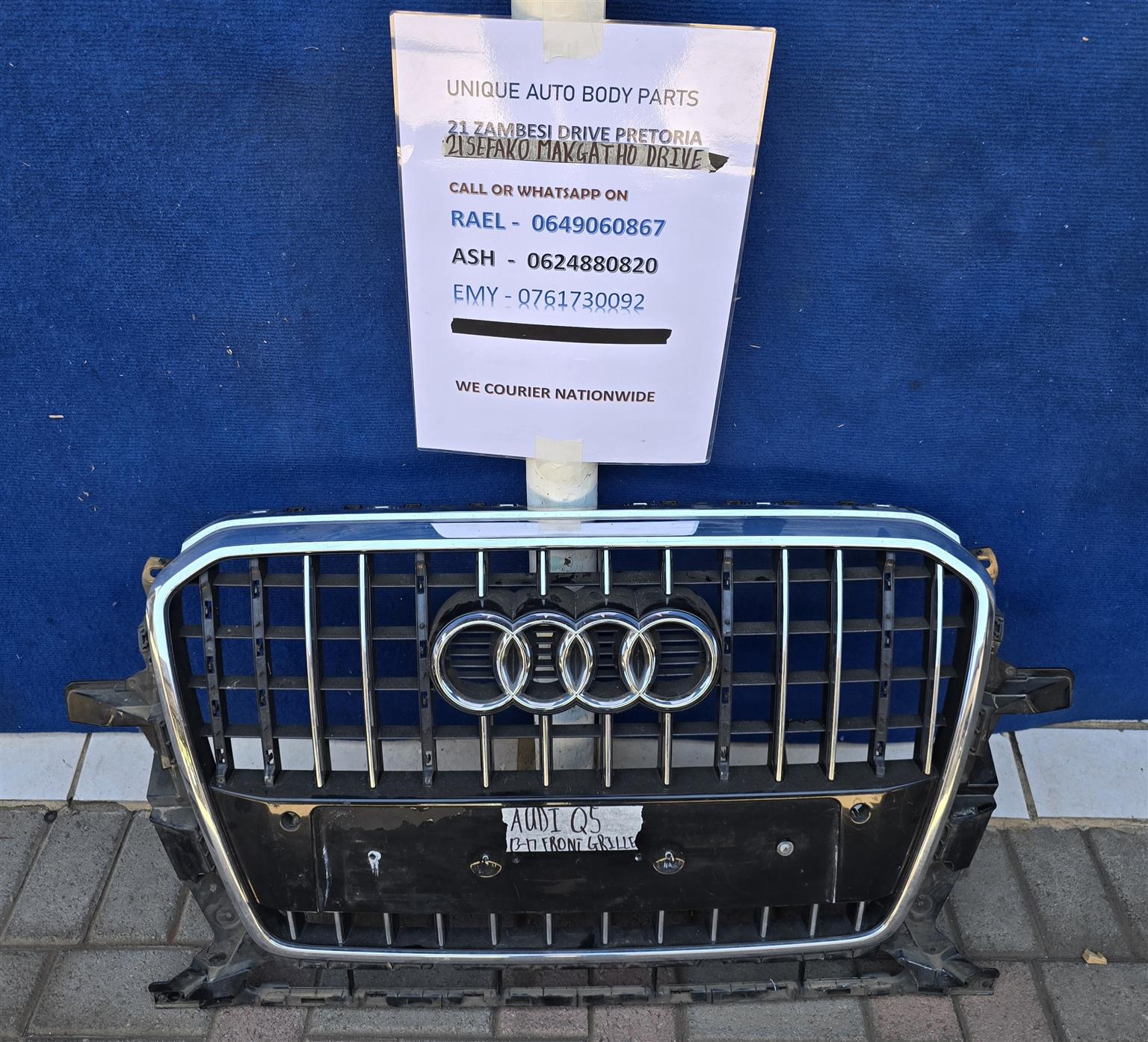 Audi Q5 Main Front Radiator Grille Audi Q5 Main Front Radiator Grille