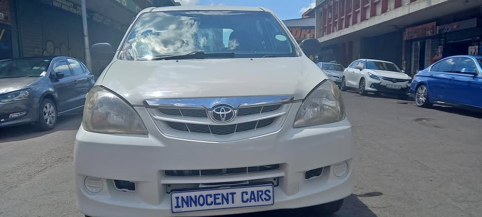 2008 TOYOTA AVANZA 1.5SX MILEAGE 112000KM, WHITE IN COLOR