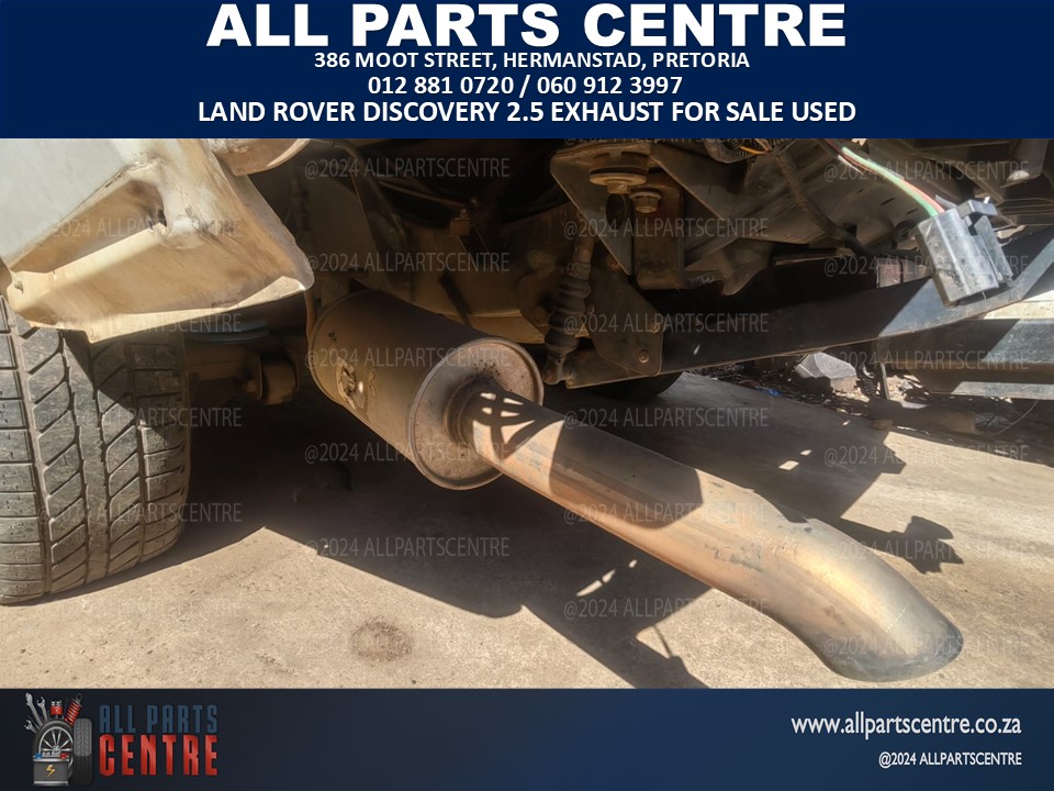 Land Rover Discovery 2.5 exhaust for sale - Private Seller Land Rover Discovery 2.5 exhaust for sale - Private Seller