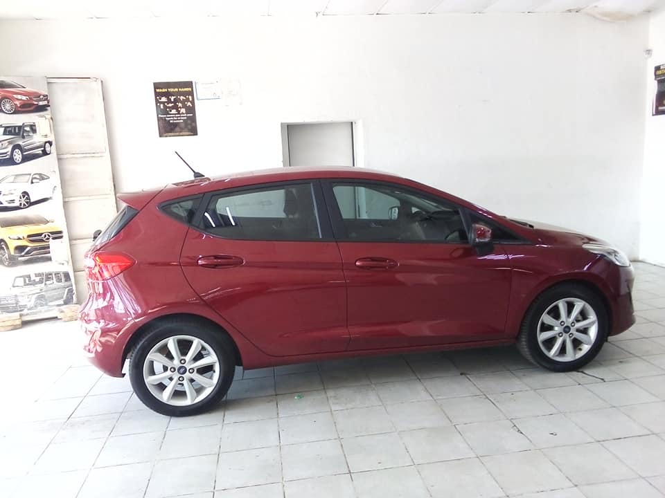 2018 FORD FIESTA ECOBOOST 1.0 MANUAL  PETROL SERVICE BOOK MAROON 60.000KM