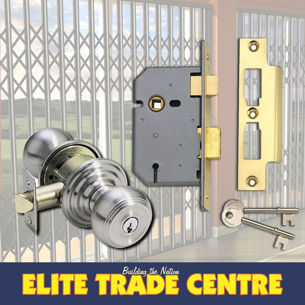 Security products like locks and doors