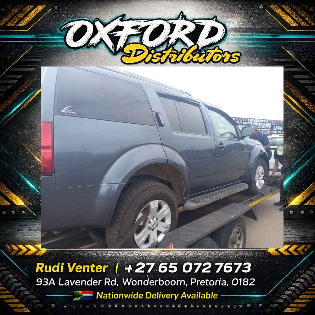 Nissan Pathfinder R51 2.5 Diesel for Second Hand Parts - Private Seller Nissan Pathfinder R51 2.5 Diesel for Second Hand Parts - Private Seller