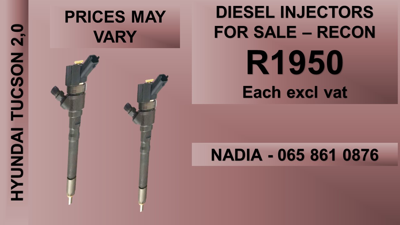 HYUNDAI TUCSON 2.0 DIESEL INJECTORS FOR SALE OR TO RECON NATIONWIDE - Private Seller HYUNDAI TUCSON 2.0 DIESEL INJECTORS FOR SALE OR TO RECON NATIONWIDE - Private Seller