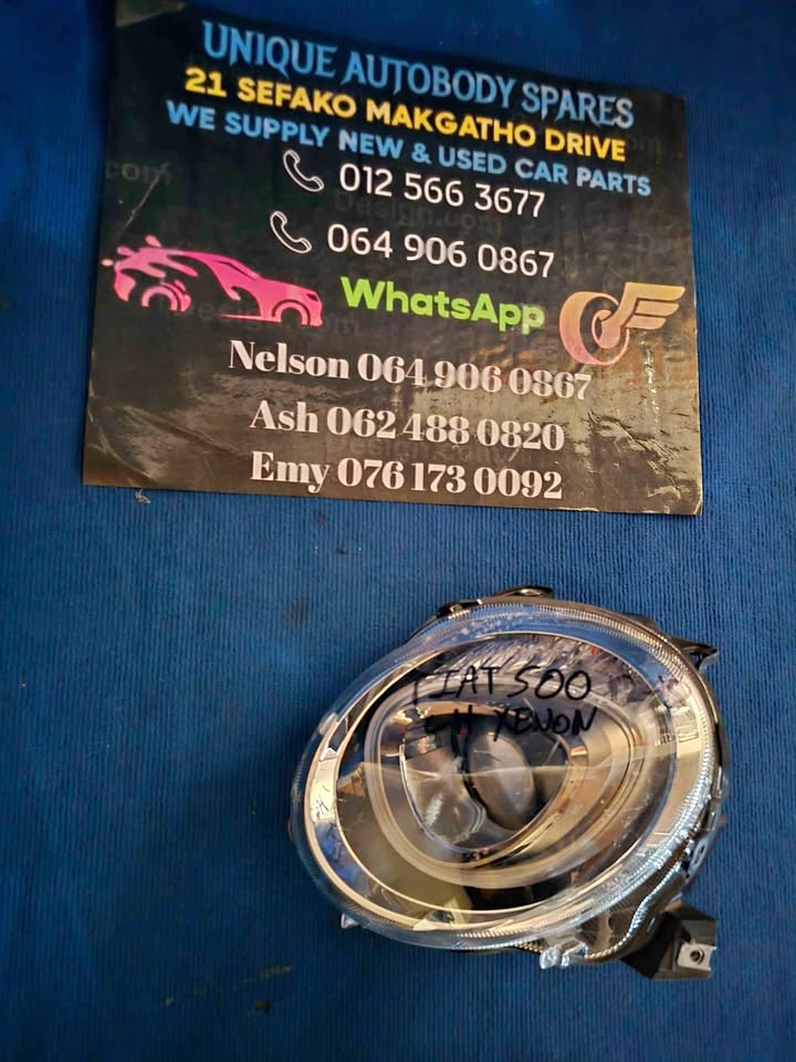 Fiat 500 Left Xenon Headlight