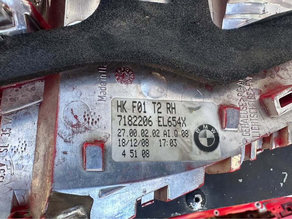 BMW 7 Series F01 and F02 Left and right inner taillights - Private Seller BMW 7 Series F01 and F02 Left and right inner taillights - Private Seller