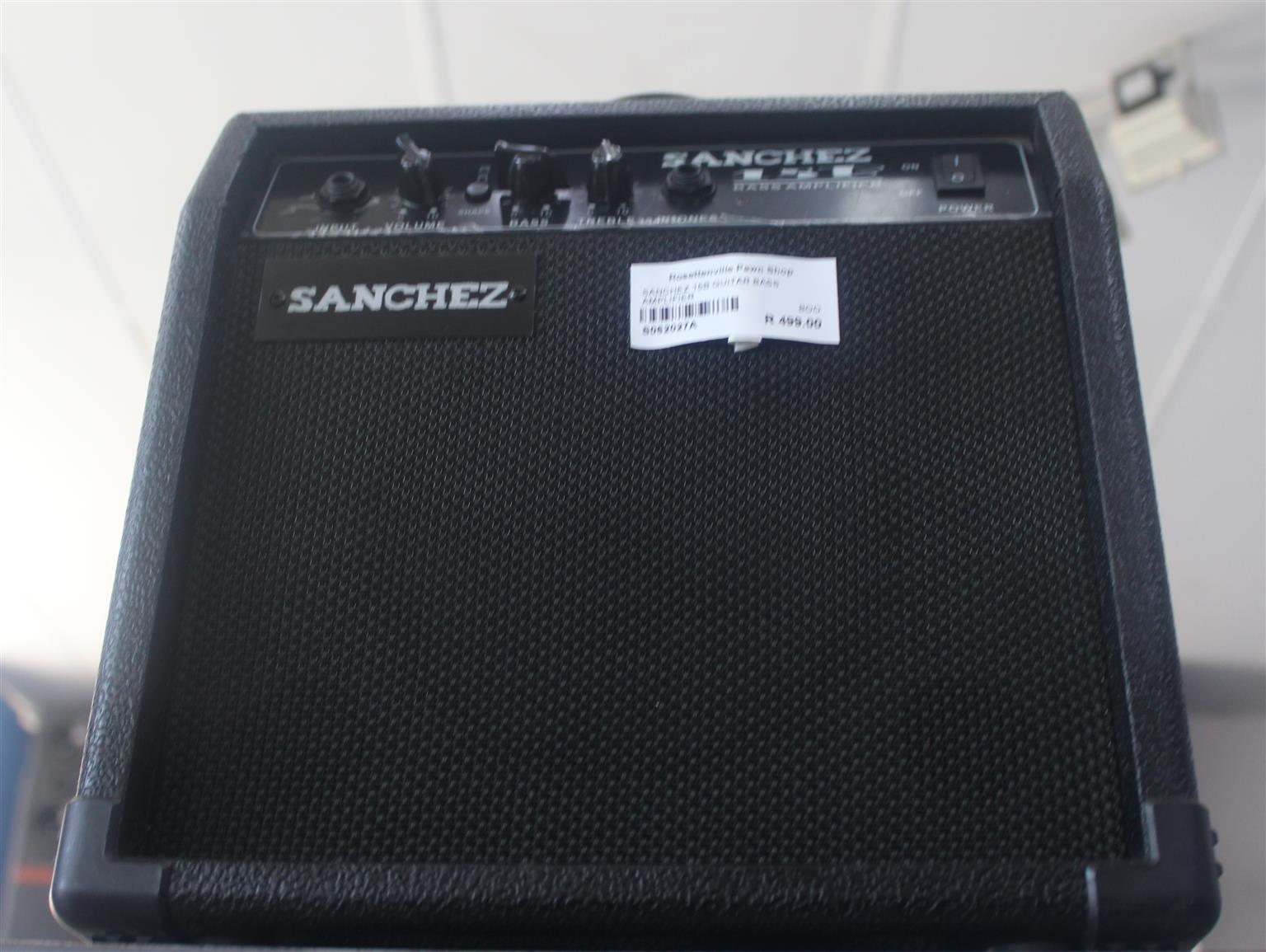 SANCHEZ 15B GUITAR BASS AMPLIFIER S062027A