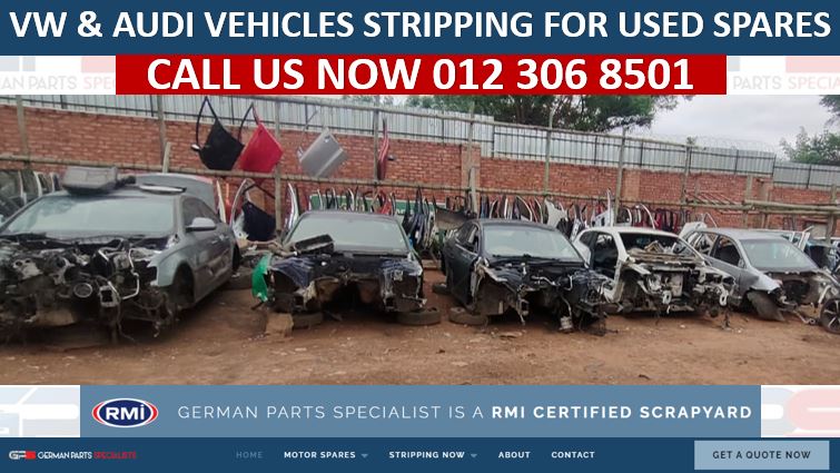 VW & AUDI STRIPPING FOR USED SPARES AND USED PARTS - Private Seller VW & AUDI STRIPPING FOR USED SPARES AND USED PARTS - Private Seller