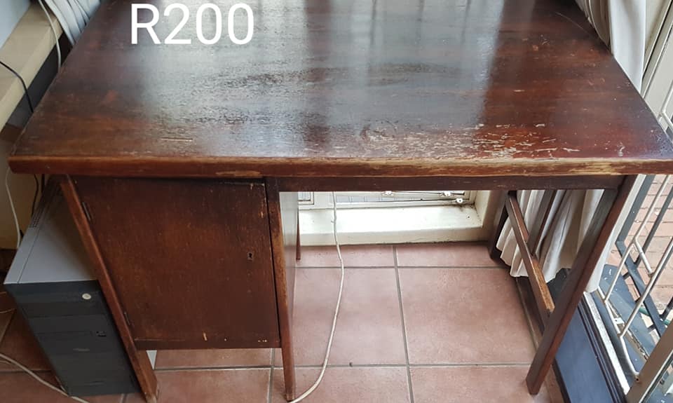 Dark Wooden Desk For