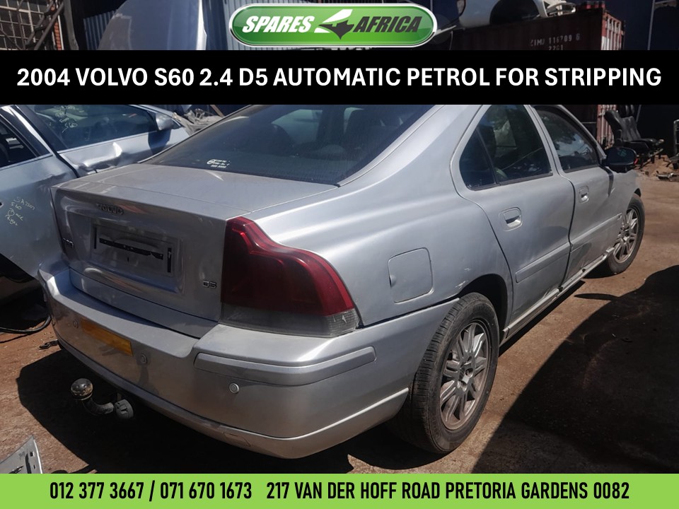 2004 VOLVO S60 2.4 PETROL AUTOMATIC – FOR STRIPPING - Private Seller 2004 VOLVO S60 2.4 PETROL AUTOMATIC – FOR STRIPPING - Private Seller