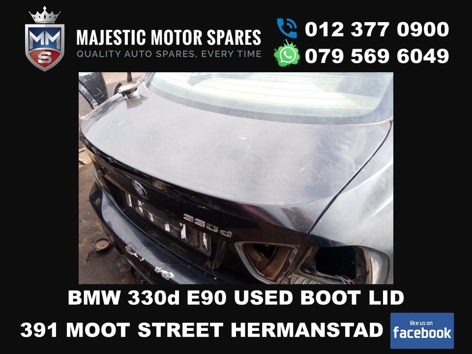 Bmw 330d E90 boot lid shell for sale used - Private Seller Bmw 330d E90 boot lid shell for sale used - Private Seller