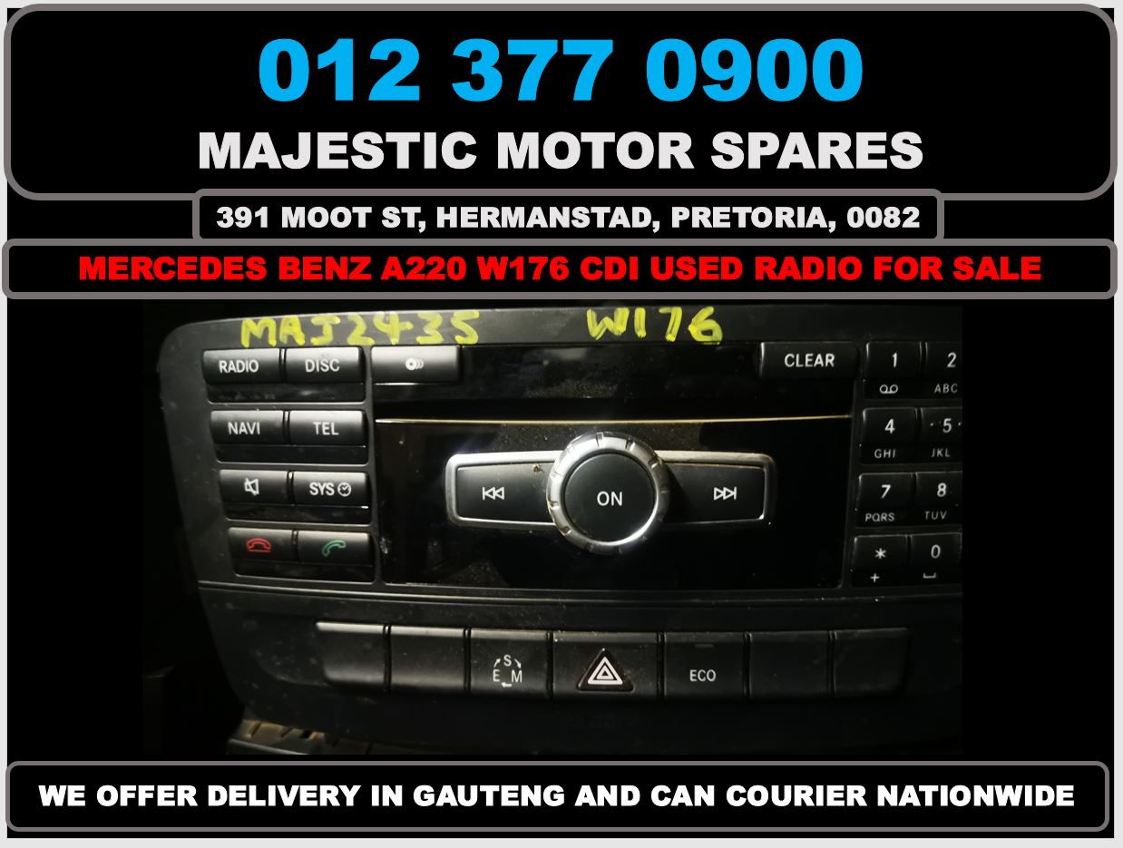 Mercedes Benz A220 W176 cdi used car radio for sale