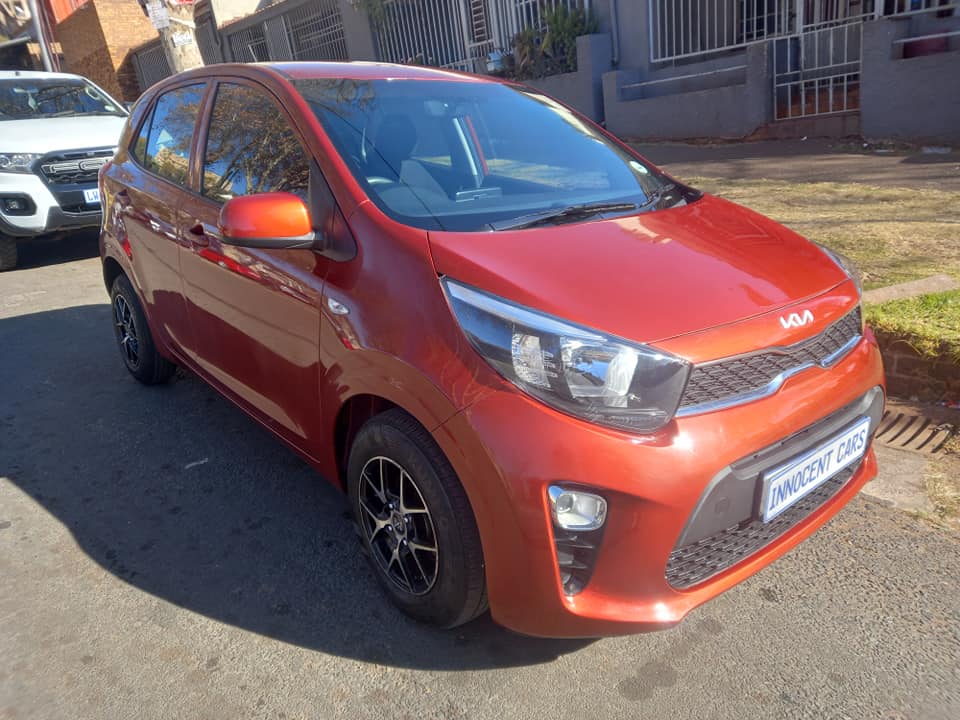 2022 KIA PICANTO 1.0 PETROL, AUTOMATIC, MAROON COLOR, MILEAGE 36000KMS