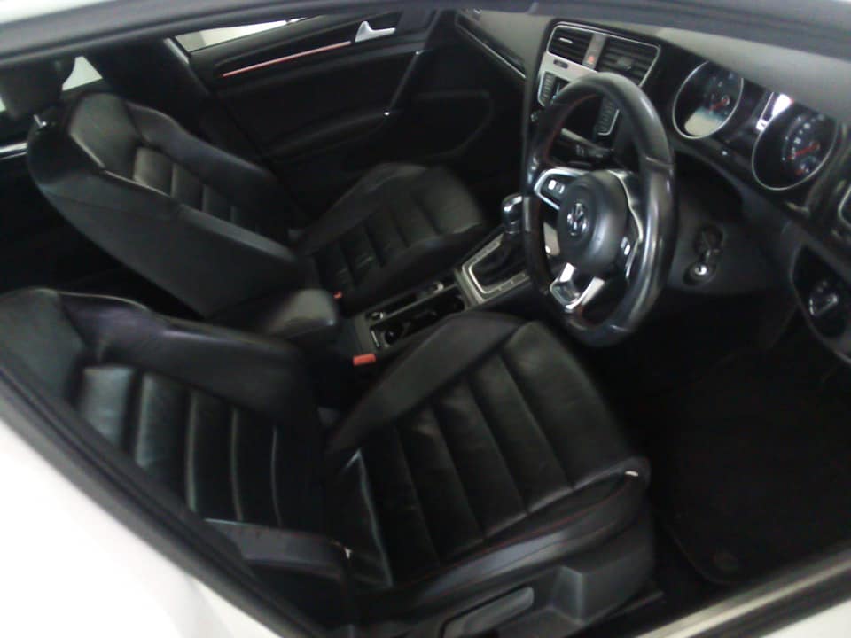2014 VW POLO GOLF 7 GTI 2.0, WHITE, AUTOMATIC, PETROL  SUNROOF, LEATHER INTERIOR, REVERSE SENSOR