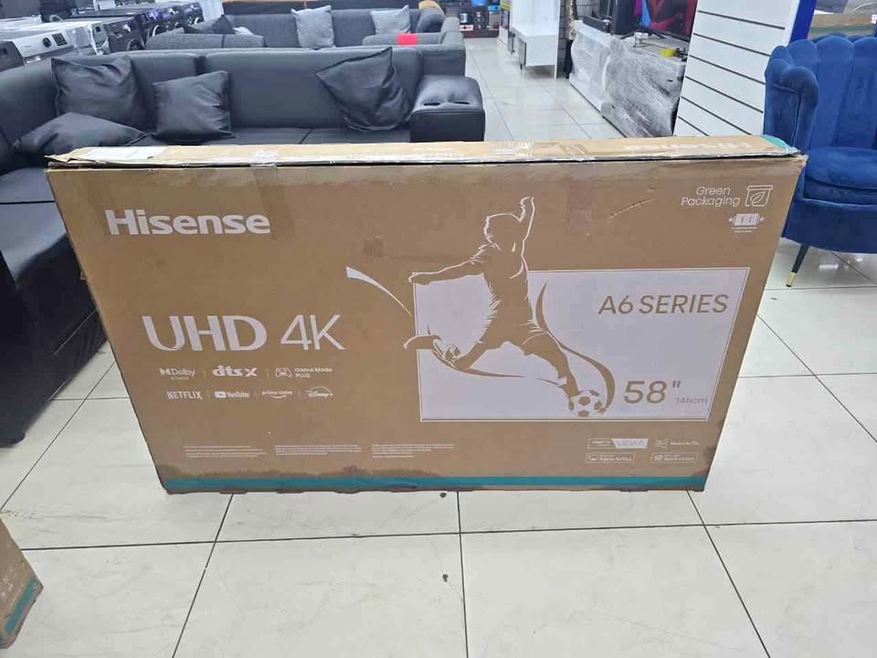 Hisense 58 inch smart 4k ultrs hd TV is on special