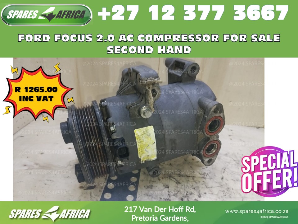 FORD FOCUS AIRCON PUMP 2.0 AIRCON PUMP FOR SALE - Private Seller