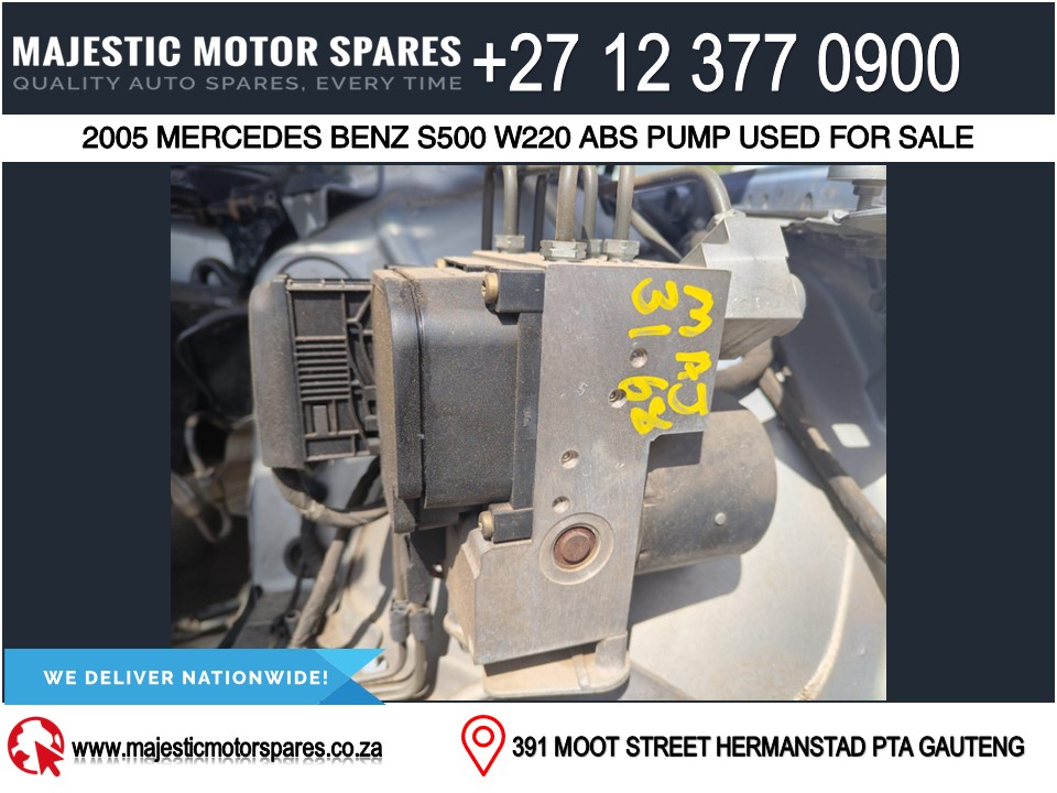 Mercedes Benz S500 W220 2005 ABS Pump – Used for Sale - Private Seller Mercedes Benz S500 W220 2005 ABS Pump – Used for Sale - Private Seller