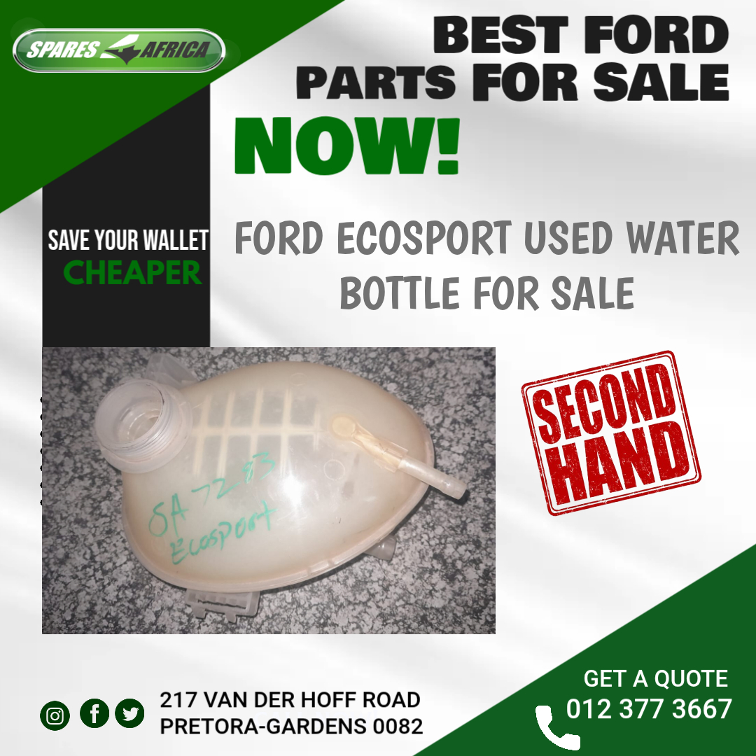 USED WATER BOTTLE - FORD ECOSPORT - Private Seller USED WATER BOTTLE - FORD ECOSPORT - Private Seller