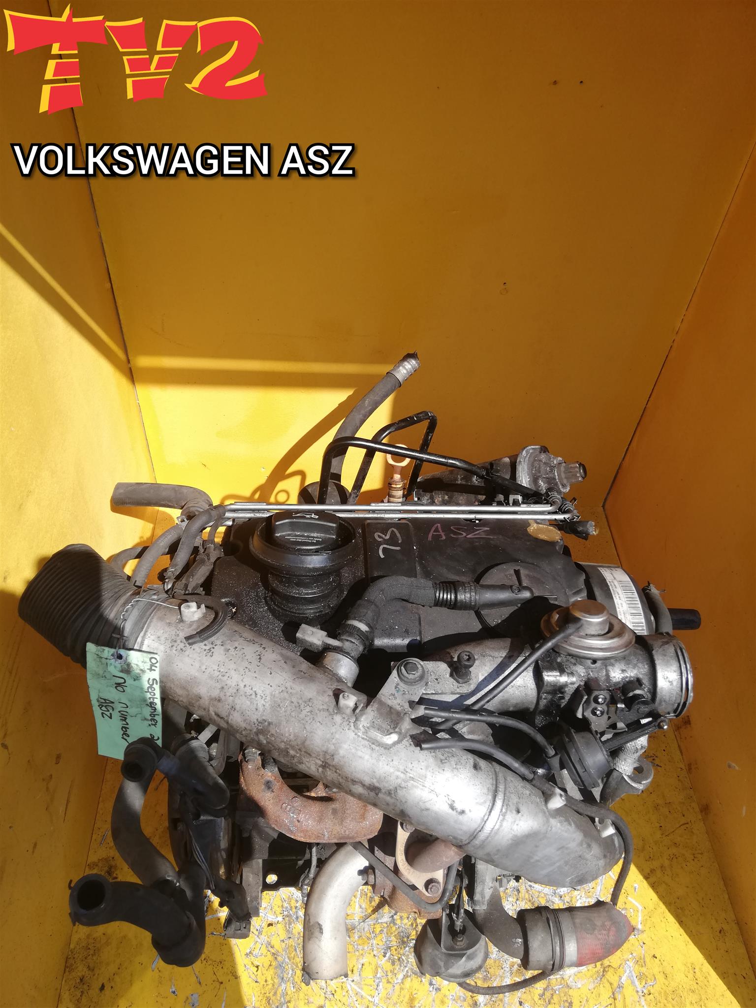 VOLKSWAGEN ASZ ENGINE FOR SALE VOLKSWAGEN ASZ ENGINE FOR SALE
