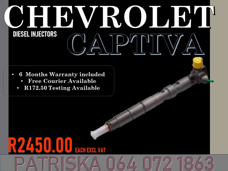 CHEVROLET CAPTIVA DIESEL INJECTORS FOR SALE ON SAME DAY SERVICES - Private Seller CHEVROLET CAPTIVA DIESEL INJECTORS FOR SALE ON SAME DAY SERVICES - Private Seller