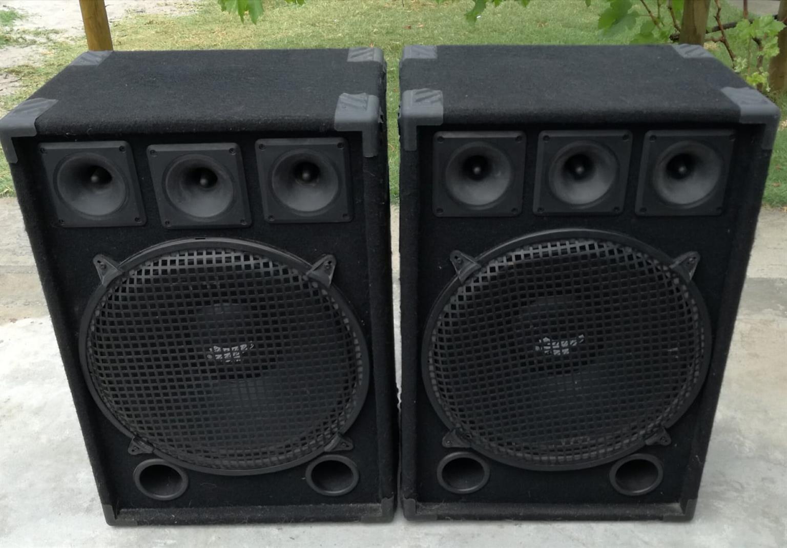 zebra 15 inch speakers