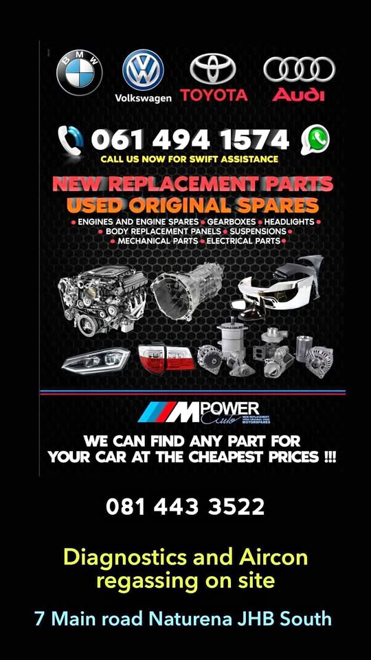 VW ,AUDI,TOYOTA,BMW SPARES ! NEW AND USED spares Replacement and original ! - Private Seller VW ,AUDI,TOYOTA,BMW SPARES ! NEW AND USED spares Replacement and original ! - Private Seller