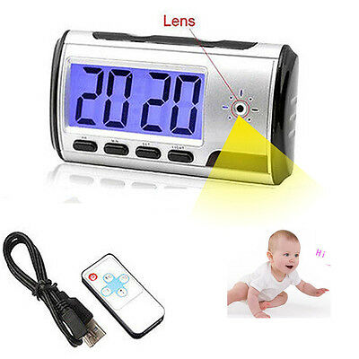 Spy Camera Clock, Remote Controlled Multi-Function DVR. Brand New Products.