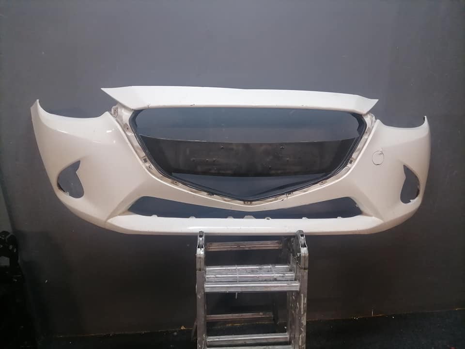 Mazda 2 white bumper DM or contact number in the description for assistance. - Private Seller Mazda 2 white bumper DM or contact number in the description for assistance. - Private Seller