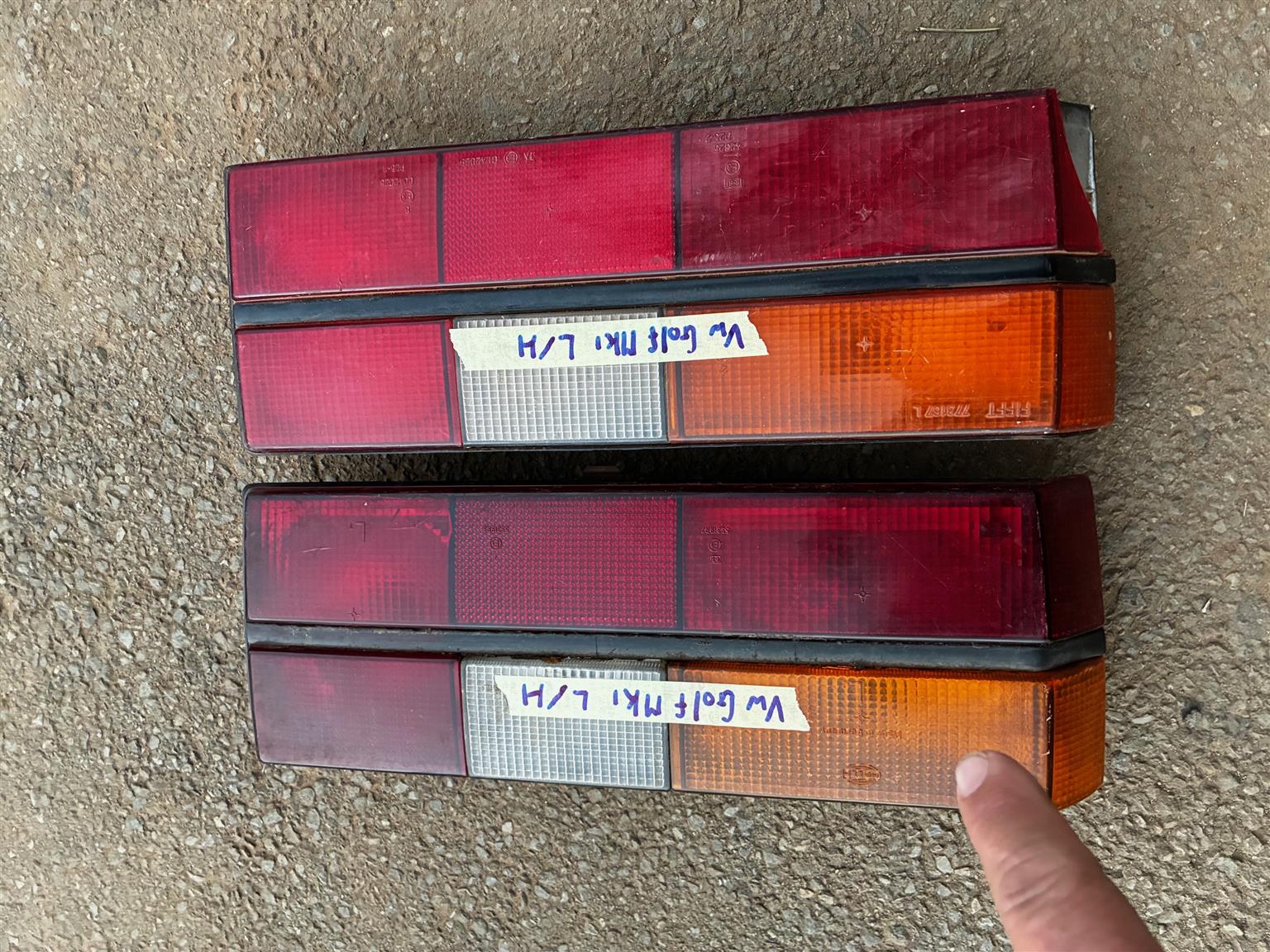 VW Citi Golf Tail Lights Left Light MK1 Volkswagen - Private Seller
