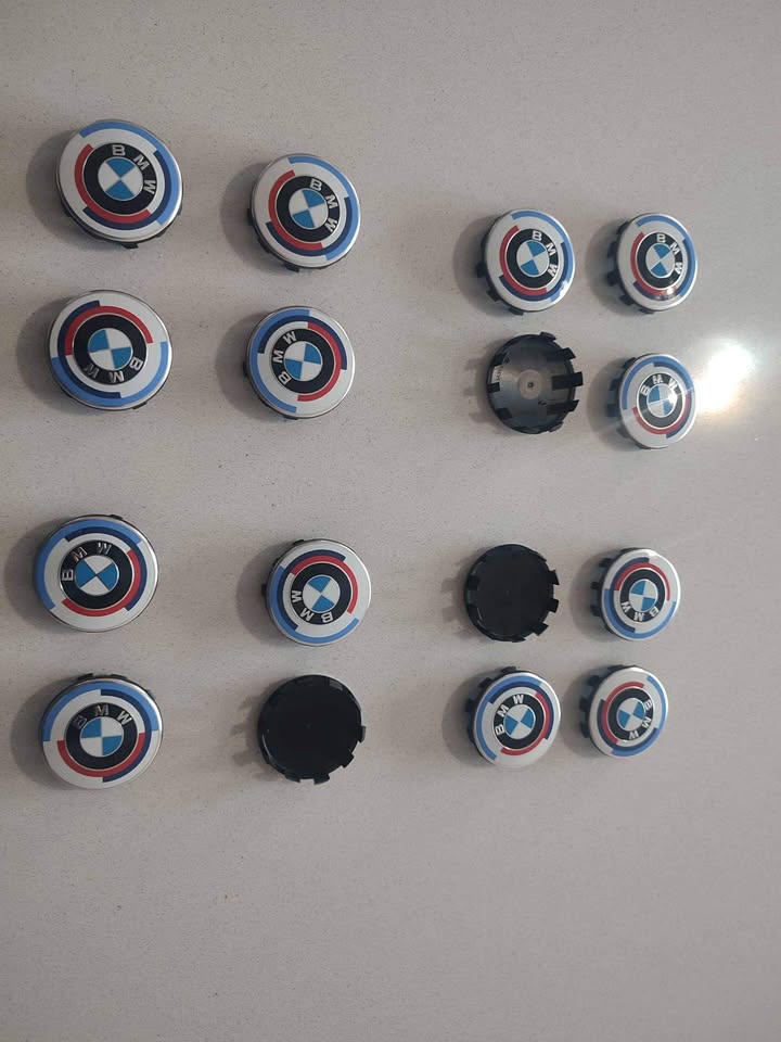 New 4 piece original BMW hubcap /Centre cap , 50 years m motorsport , 56mm 5a37e40 brand new - Private Seller New 4 piece original BMW hubcap /Centre cap , 50 years m motorsport , 56mm 5a37e40 brand new - Private Seller