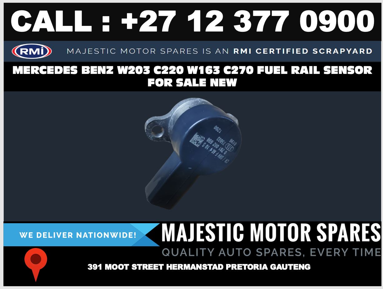 Mercedes Benz Merc W203 C220 W163 C270 new fuel rail sensor Mercedes Benz Merc W203 C220 W163 C270 new fuel rail sensor