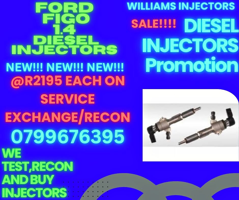 FORD FIGO 1.4 DIESEL INJECTORS - Private Seller