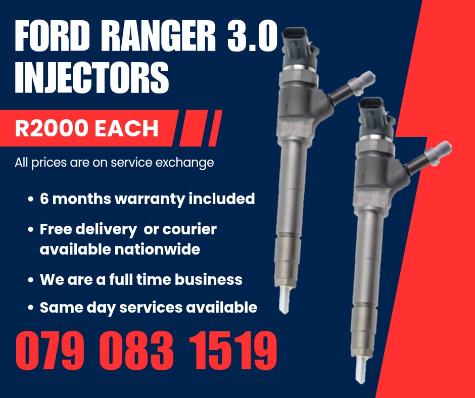 FORD RANGER 3.0 INJECTORS FOR SALE WITH WARRANTY INCLUDED - Private Seller