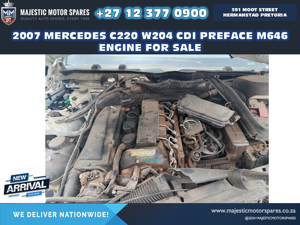 2007 mercedes c220 w204 cdi preface m646 engine for sale - Private Seller 2007 mercedes c220 w204 cdi preface m646 engine for sale - Private Seller