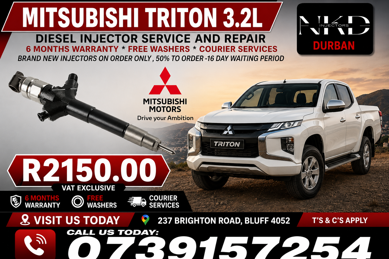Mitsubshi_Trition_3.2L_Diesel_Fuel_Injectors_To_Repair - Private Seller Mitsubshi_Trition_3.2L_Diesel_Fuel_Injectors_To_Repair - Private Seller