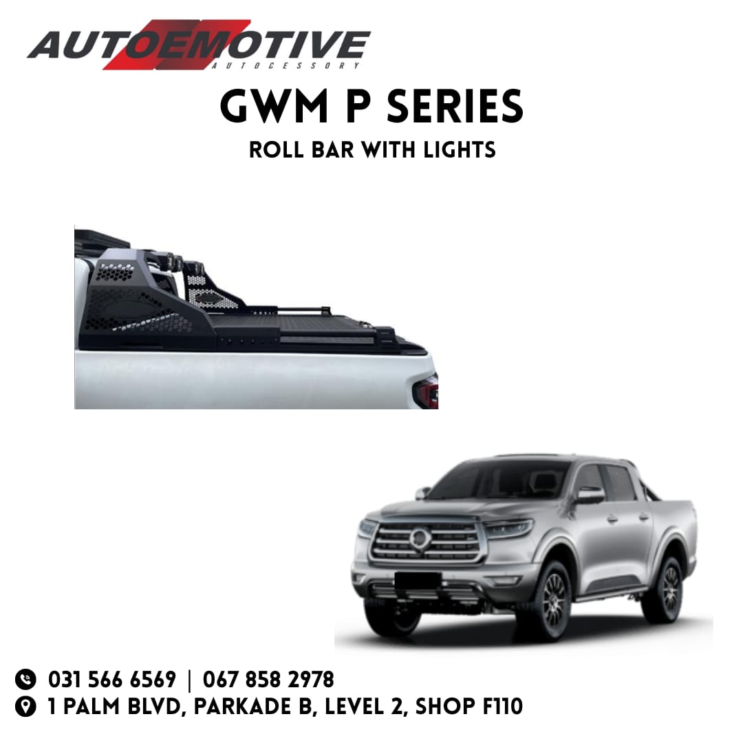 GWM P Series Roll Bar with Lights - Private Seller GWM P Series Roll Bar with Lights - Private Seller