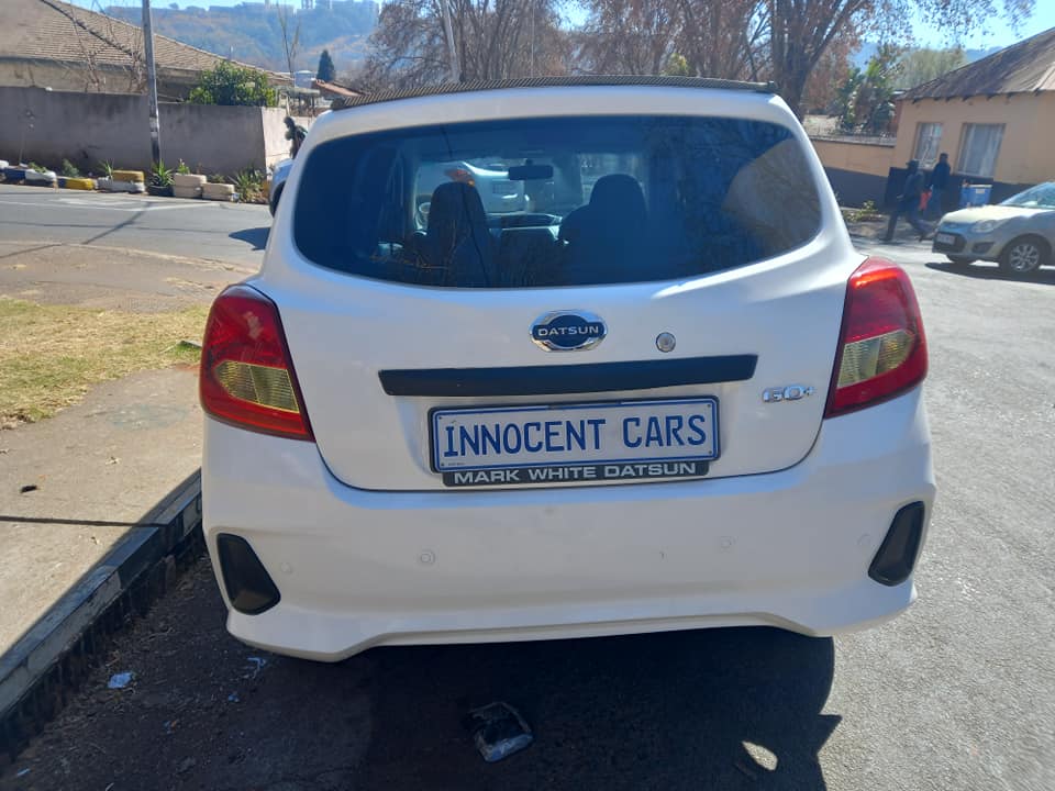 2022 DATSUN GO PLUS 7SEATERS 1.2 ENGINE PETROL, MANUAL, WHITE COLOR, MILEAGE 76000KMS