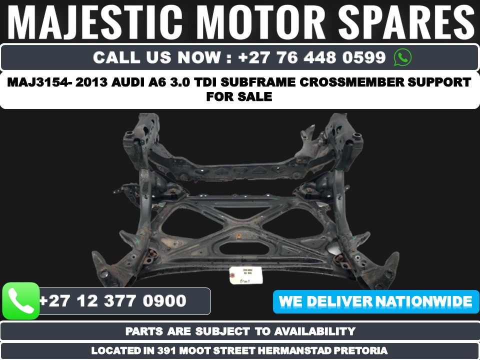 Audi 2013 A6 3.0 TDI subframe / crossmember support - Private Seller Audi 2013 A6 3.0 TDI subframe / crossmember support - Private Seller