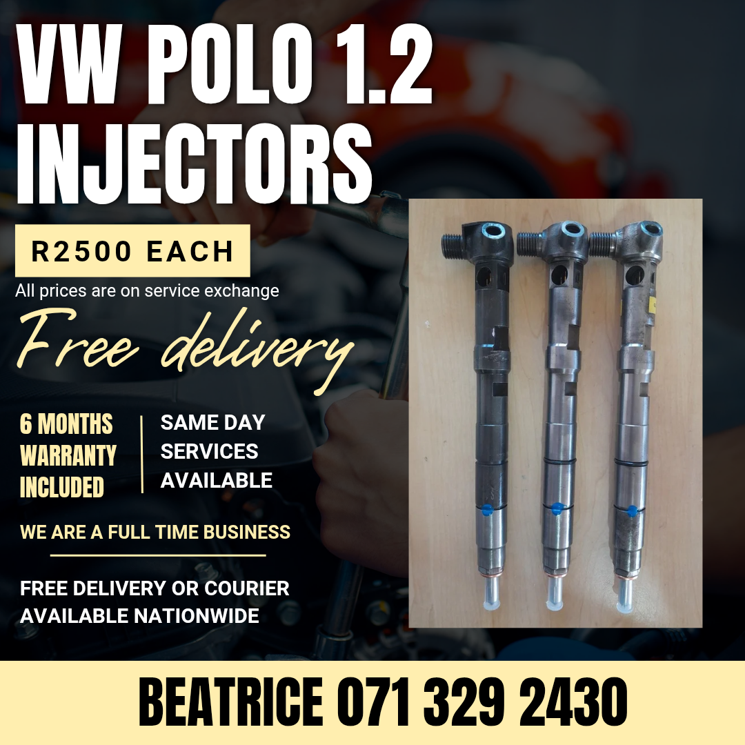VW POLO 1.2 INJECTORS FOR SALE WITH WARRANTY - Private Seller VW POLO 1.2 INJECTORS FOR SALE WITH WARRANTY - Private Seller